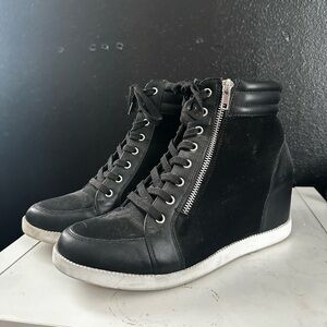 JustFab Wedge Sneakers